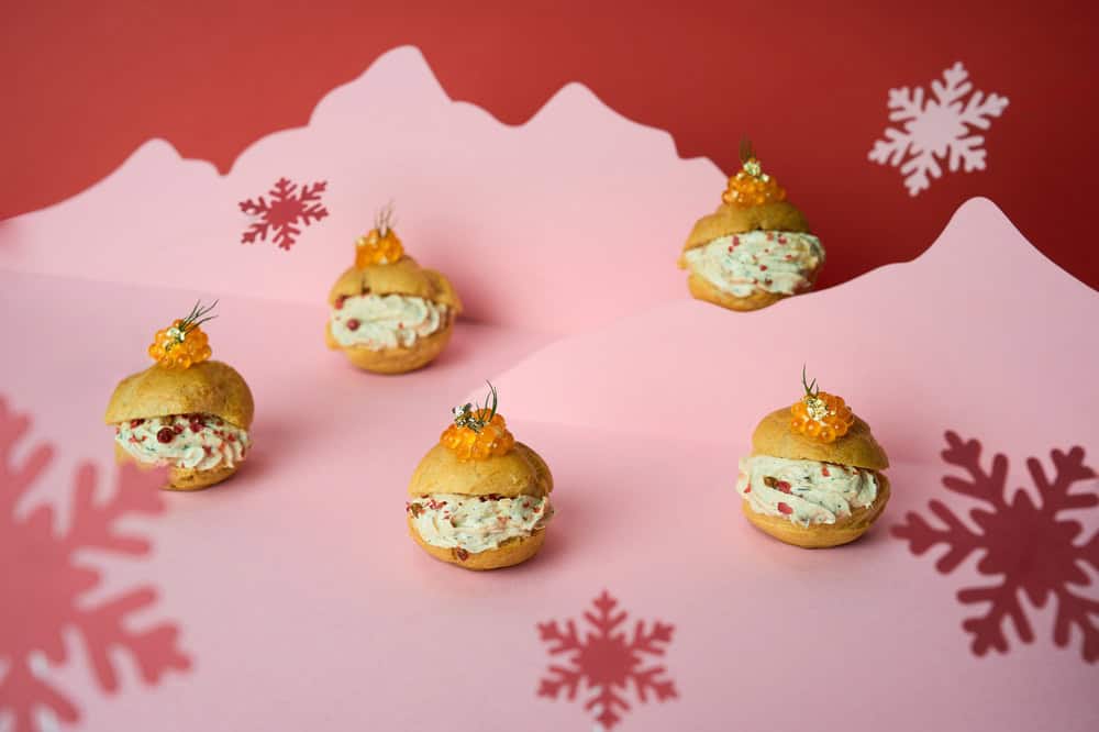 1.5″ Butter mini cream puff