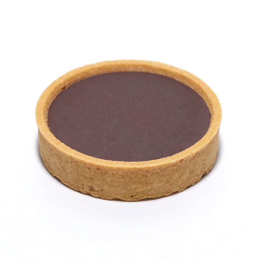 3.2″ Chocolate and caramel tartlet