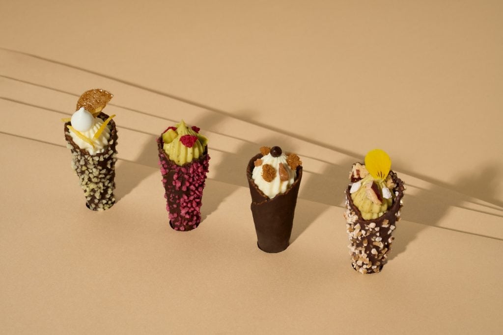 Mini Cones Chocolat