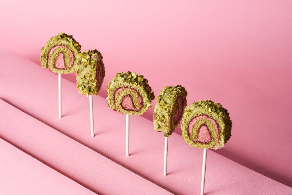 Sucette Framboise Pistache